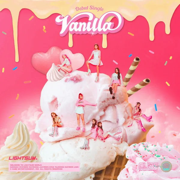 LIGHTSUM Vanilla Single KLyrics For You