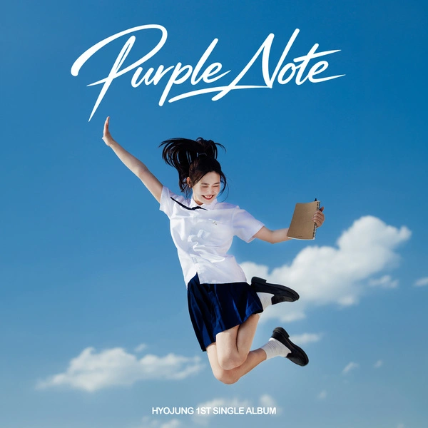 OH MY GIRL's Hyojung 1st Digital Single - Purple Note